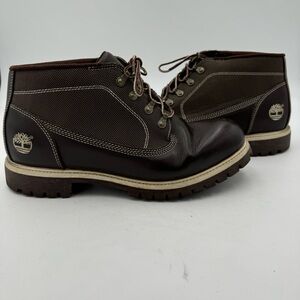 Timberland Men's Size 11.5 Work Hiking Boots 28016 Brown